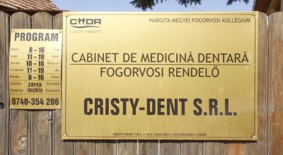 Cabinet stomatologic Cristy -Dent SRL Zetea