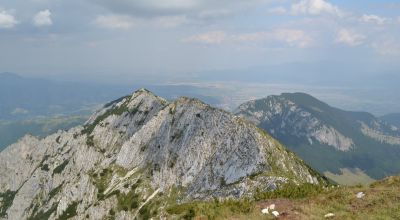 Punct belvedere Vf. Turnul Moieciu - Peştera