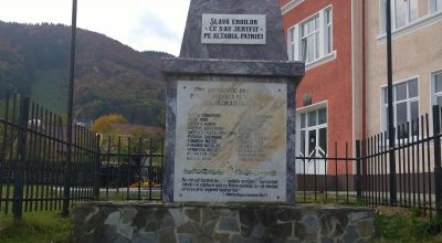 Monumentul Eroilor Bran - Predeluţ