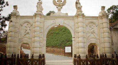 La 1e porte de la forteresse Alba Iulia