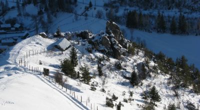 Les ruines de la Chouette Lunca de Sus