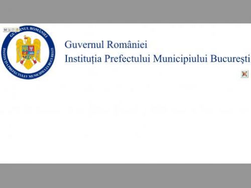 Prefectura Municipiului Bucuresti Bucureşti