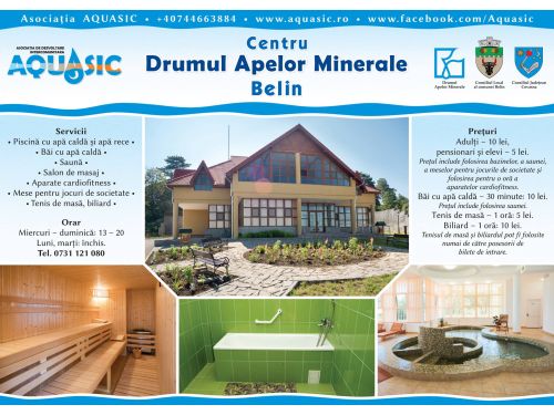 Centru Balnear - Drumul Apelor Minerale Belin