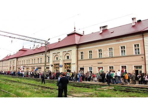 Bahnhof Gyimesbükk Ghimes Faget